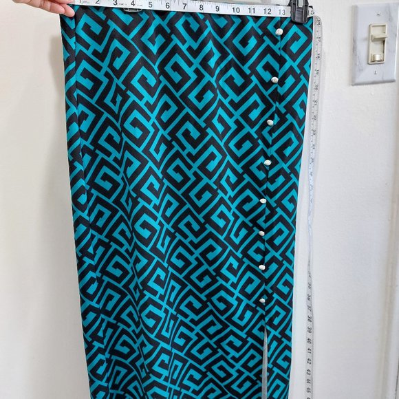 Messini Flattering Professional Business Casual Work Long Skirt Large Beautiful - Picture 11 of 11
